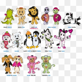 Crazy Dolls 2011/2012 - Crazy Shuttleberg Dolls, HD Png Download - banana cartoon png