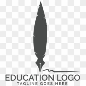 Quill Feather Pen Logo Design - Writing Feather Logo, HD Png Download - pen logo png
