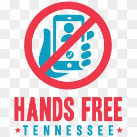 Hands Free Tennessee - Hands Free Driving Law Tennessee, HD Png Download - holding cell phone png