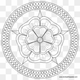Transparent Coloring Png - Mandala Shape, Png Download - mandala design png