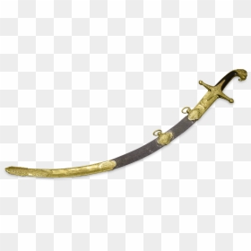Mameluke Sabre Sword, HD Png Download - gold sword png