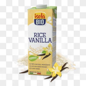 Rice Vanilla Drink - Isola Bio Rice Almond, HD Png Download - rice plant png
