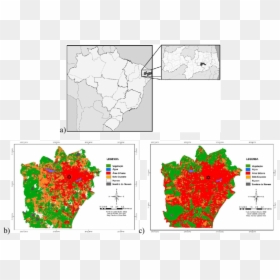 Relevo De Campina Grande, HD Png Download - mapa do brasil png