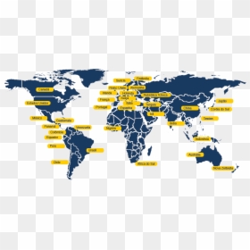 Transparent Background World Map Grey, HD Png Download - mapa do brasil png