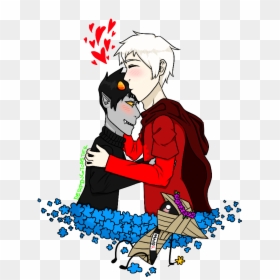 Blush Dave Strider Derpingtoaster Flower Crown Flowers - Illustration, HD Png Download - flowers cartoon png