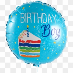 Balloons And Birthday Cakes For Girls, HD Png Download - birthday boy png