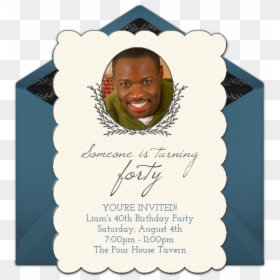 Place Card, HD Png Download - 40th birthday png