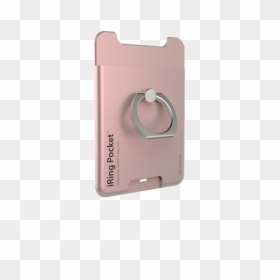 Iring Pocket Card Holder With Universal Phone Grip - Iring, HD Png Download - hand cell phone png