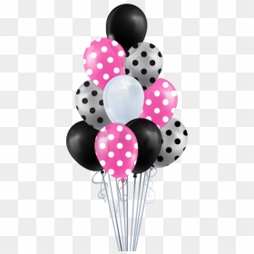 Polka Dots Balloons Png, Transparent Png - party supplies png