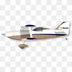 Cessna 310, HD Png Download - airplane wing png
