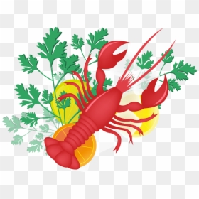 Lobster Palinurus Clip Art - Illustration, HD Png Download - lobster tail png