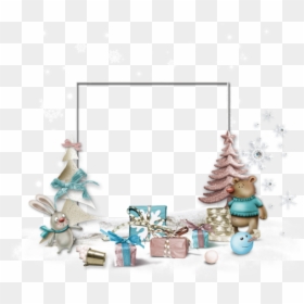 Cadre Noël, Hiver, Cluster / Winter Frame, Christmas - Christmas Day, HD Png Download - christmas png frame