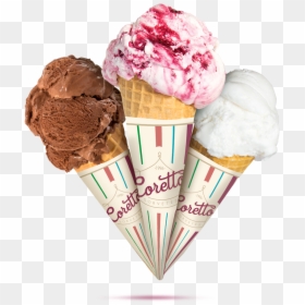 Ice Cream Cone, HD Png Download - sorvete png