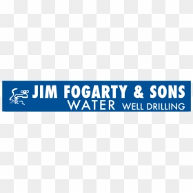 Jim Fogerty & Sons Water Well Drilling - Cobalt Blue, HD Png Download - water well png