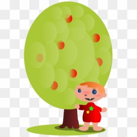 Animated Fruit Tree Gifs, HD Png Download - person cartoon png