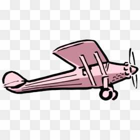 Vector Illustration Of Charles Lindbergh Completes - Charles A Lindbergh Cartoon, HD Png Download - plane cartoon png
