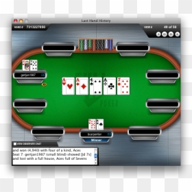 Poker, HD Png Download - poker hand png
