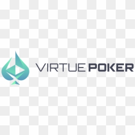 Virtue Poker Logo, HD Png Download - poker hand png
