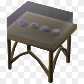 Old School Runescape Wiki - Rune Display Case Osrs, HD Png Download - old table png