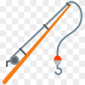 Fishing Pole Icon - Fishing Pole Illustration Png, Transparent Png - fishing pole clipart png