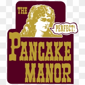 Transparent To Backing Edge - Pancake Manor Brisbane Logo, HD Png Download - pancake stack png