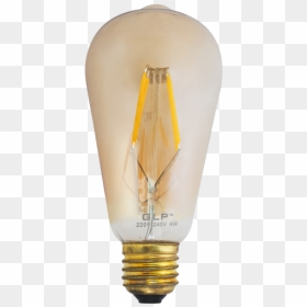 Incandescent Light Bulb, HD Png Download - led light bulb png