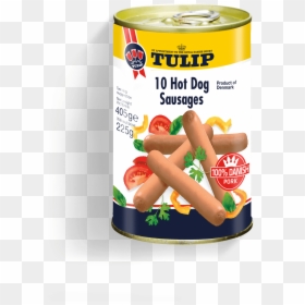 Tulip 10 Hotdog Sausages 225g - Tulip Hot Dogs, HD Png Download - hotdog.png