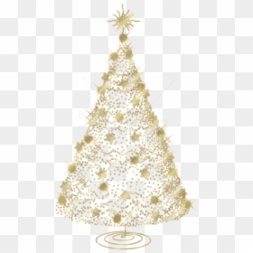 Free Png Transparent Christmas Gold Tree Png - Christmas Tree Clipart Transparent Background, Png Download - christmas treepng