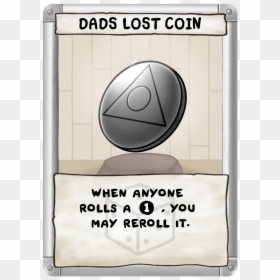 Binding Of Isaac Four Souls Loot Card, HD Png Download - game coin png