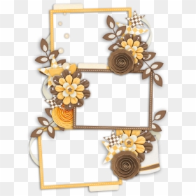 Scrapbooking, HD Png Download - baby girl frame png