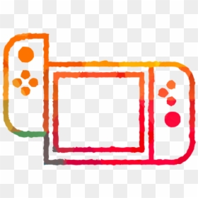 Download Orange Clipart Portable Game Console Accessory, HD Png Download - game console png