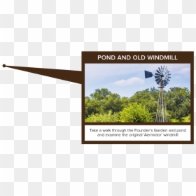 Transparent Old Tree Png - Windmill, Png Download - dry tree png