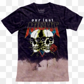 Metal Skull Tee - Skull, HD Png Download - metal skull png