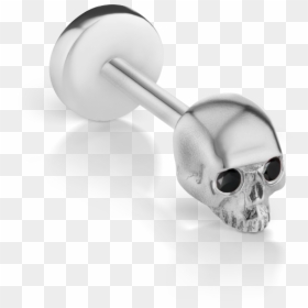 Earrings, HD Png Download - metal skull png