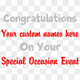Colorfulness, HD Png Download - congratulations banner png