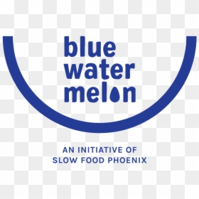 Blue Watermelon Transparent - Circle, HD Png Download - blue phoenix png