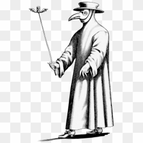 Black Death Plague Doctor, HD Png Download - plague mask png