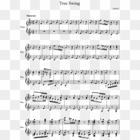 Beautiful In White Notes, HD Png Download - tree swing png