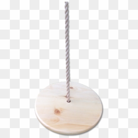Round Tree Swing - Wood, HD Png Download - tree swing png