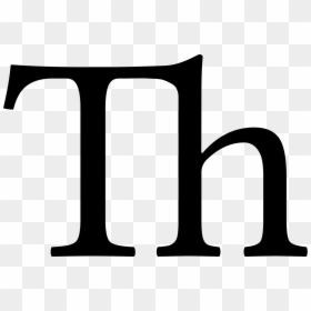 Letter Th, HD Png Download - capital letter a png
