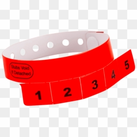 Wristbands With Drinks Tokens, HD Png Download - ticket stub png