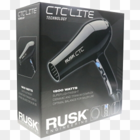 Rusk Ctc Lite 1900 Watts Hair Dryer - Audio Equipment, HD Png Download - hair blower png