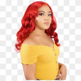 Red Hair, HD Png Download - red wig png