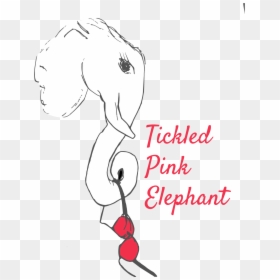 Illustration, HD Png Download - pink elephant png