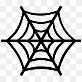 Halloween Net Spider - Transparent Spider Web Emoji, HD Png Download - halloween spider png