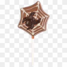 Lolly Halloween "spider - Chocolate, HD Png Download - halloween spider png