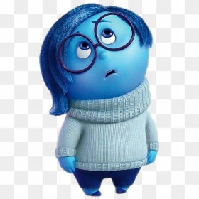 Inside Out Sadness Cartoon, HD Png Download - sadness inside out png