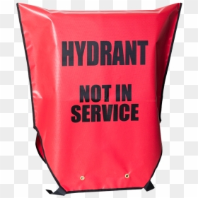 Hd Fire Hydrant Cover, English - Fire Hydrant Out Of Service Bags, HD Png Download - hydrant png
