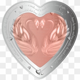 Фиджи 1 Доллар 2019 Сердце, HD Png Download - hot pink heart png