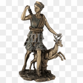 Blindfolded Greek Goddess , Png Download - Artemis Greek Goddess Statue, Transparent Png - greek goddess png